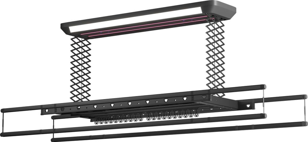 Wasophoogte® Decken wäscheständer, elektrischer Produktbild 