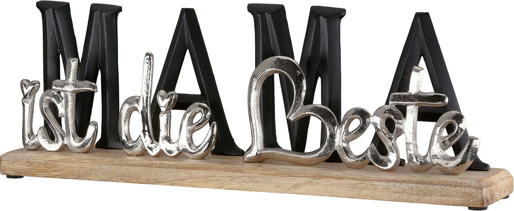 Gilde Schriftzug, "MAMA ist die Beste", Schriftzug, Produktbild 
