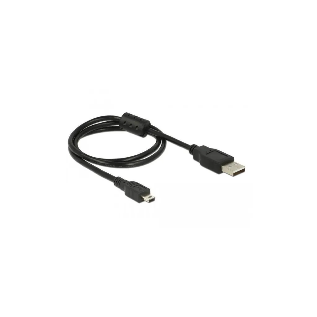 Cavo Professionale Delock 82396 USB 2.0 A a Mini-B 0.7m Nero