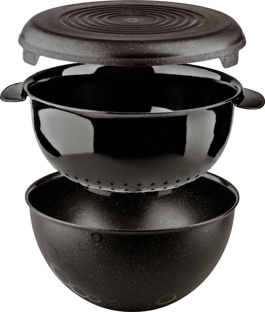 Schüssel mit Sieb und Deckel, Ø 24 cm Produktbild 