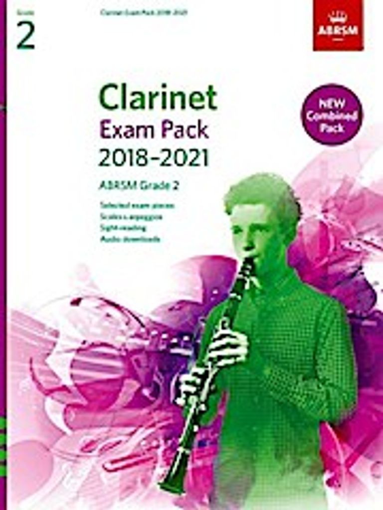 Klarinetten-Prüfungspaket 2018-2021, ABRSM Grade 2