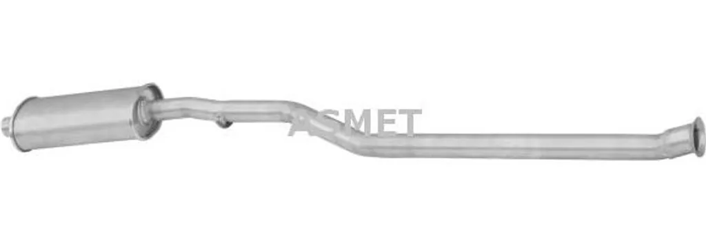 Silencieux central ASMET 9088 : Stopper le bruit d'échappement Berlingo