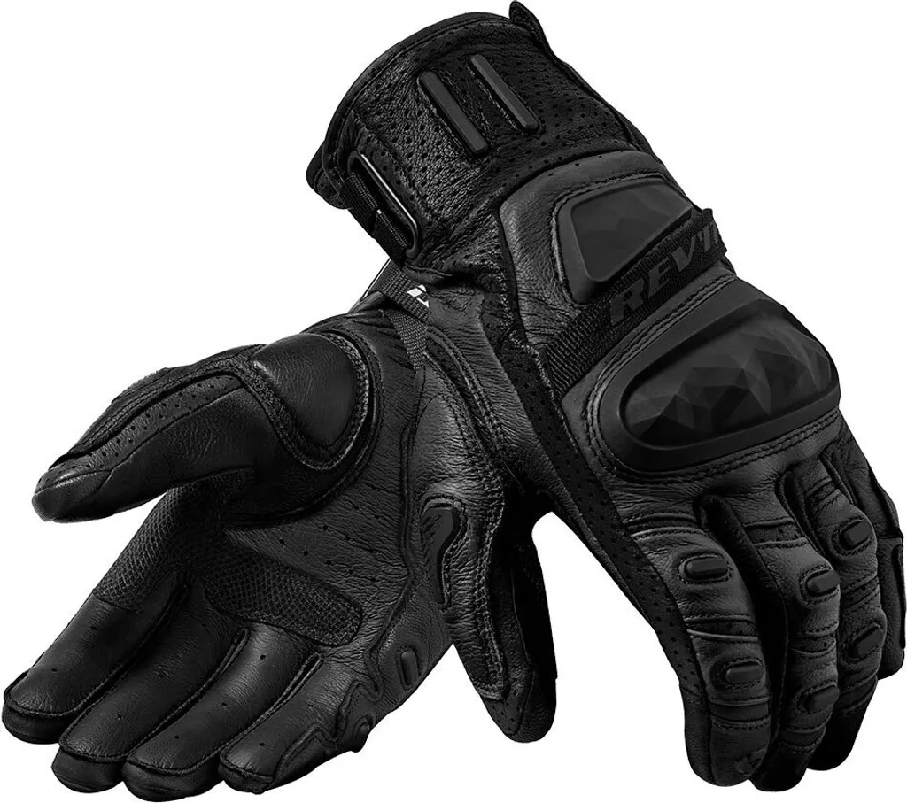 Gants de moto aventure Rev'it! Cayenne 2 Noir en taille S été