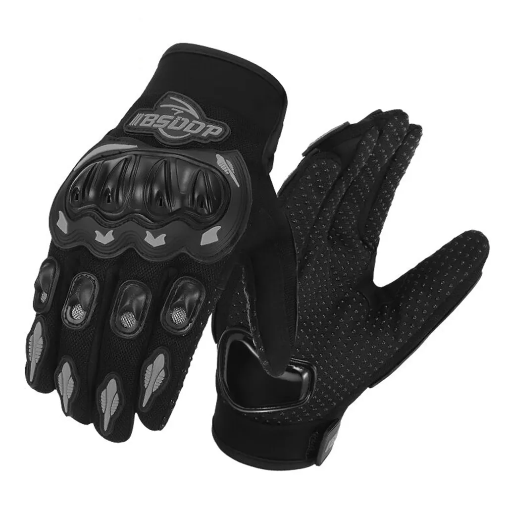 Gants de moto pour hommes écran tactile doigts complets homologués CE