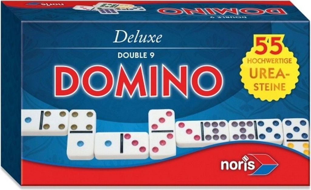 Noris Spiele Deluxe Doppel 9 Domino ; 606108003 Image du produit 