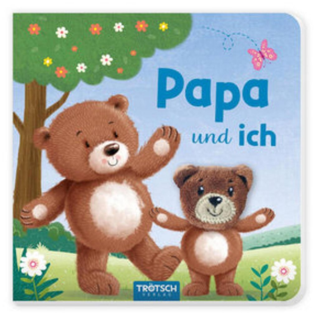 Trötsch Fingerpuppenbuch Papa und ich
