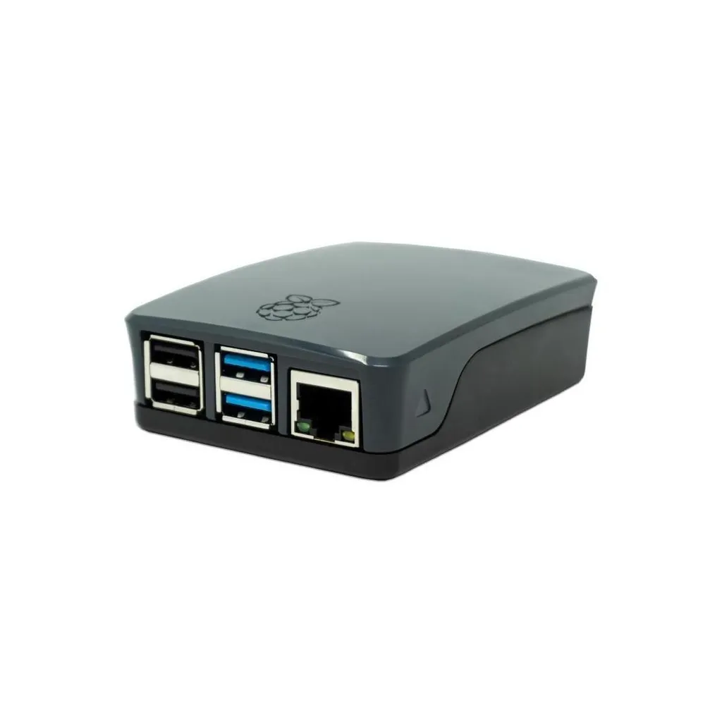 Official Raspberry Pi 4 Enclosure - Black/Grey - Design Originale - 13