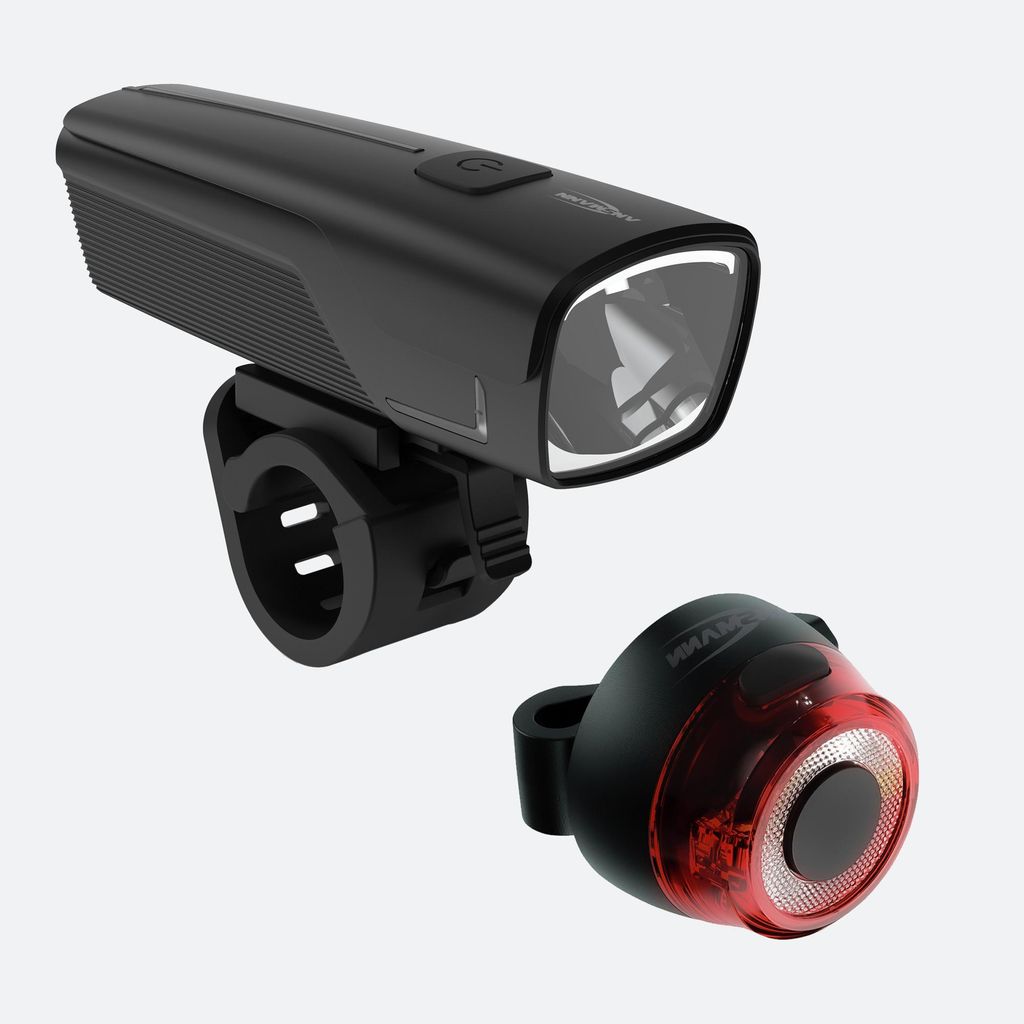 ANSMANN Kit d'éclairage vélo homologué StVZO 5 watts LED, Image du produit 