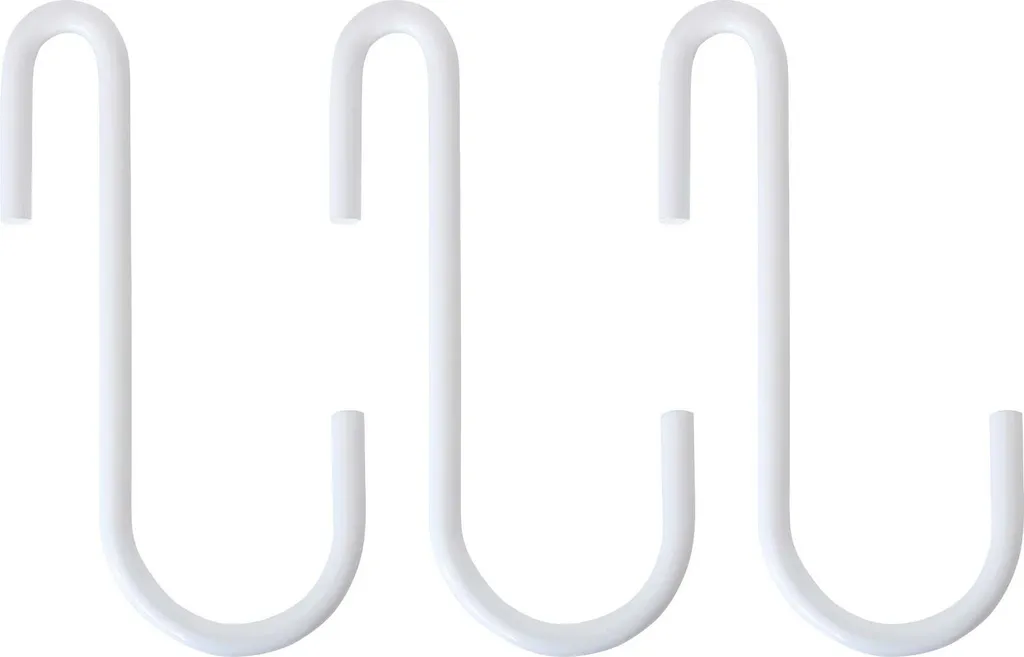 Appendiabiti a S GARD FLAT Bianco Natural Goods Berlin | Set 3 Ganci