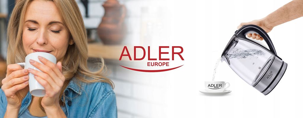 Szklany czajnik Adler ze stali nierdzewnej | 1,7 litra | Zdjęcie produktu 18