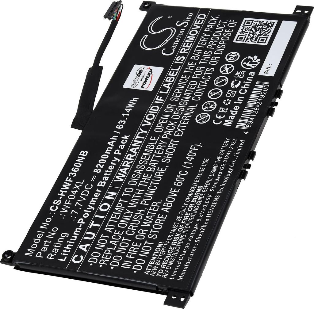 Akku für HP ENVY X360 13-BF0009NN Laptop