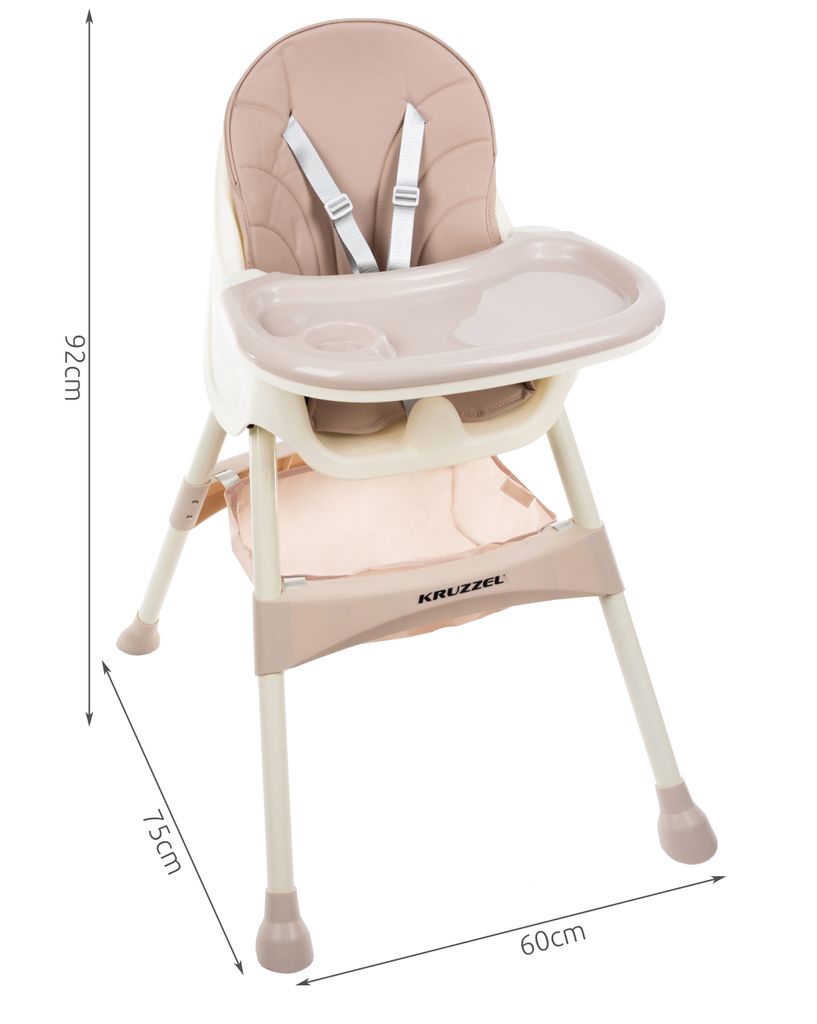 Baby Kinder Hochstuhl Babystuhl Kinderstuhl Tisch Zusammenklappbar Grau Rosa 