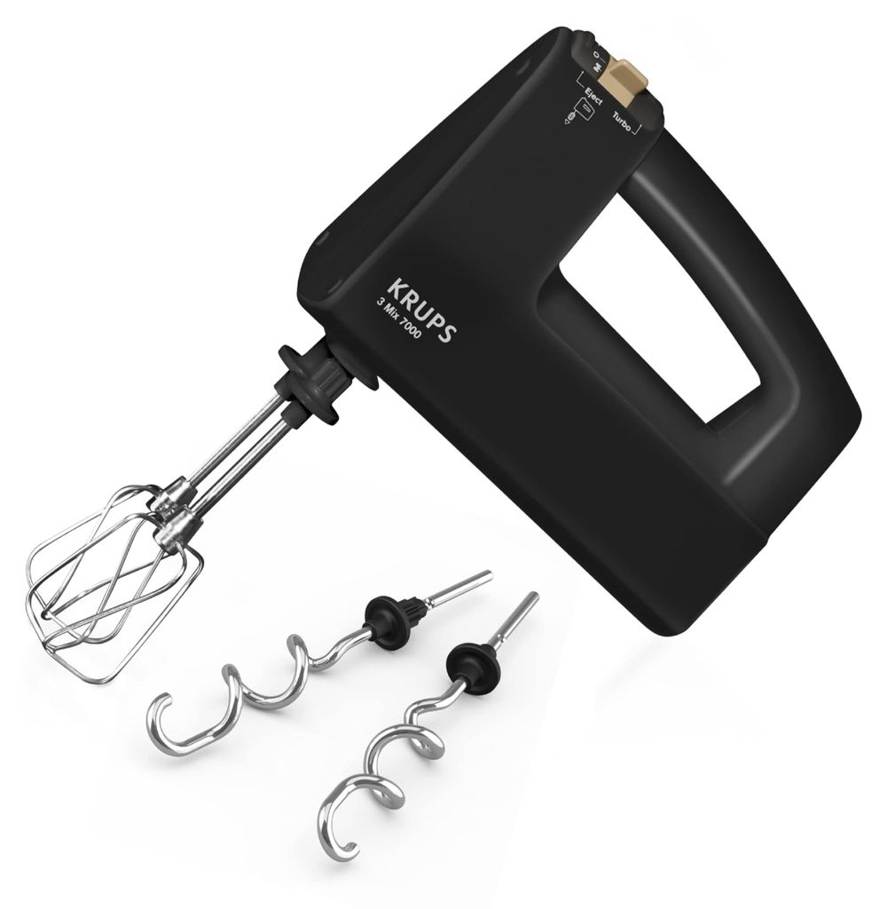 Krups Handmixer F60858 3 Mix 7000, kleur: koper/zwart Productafbeelding 