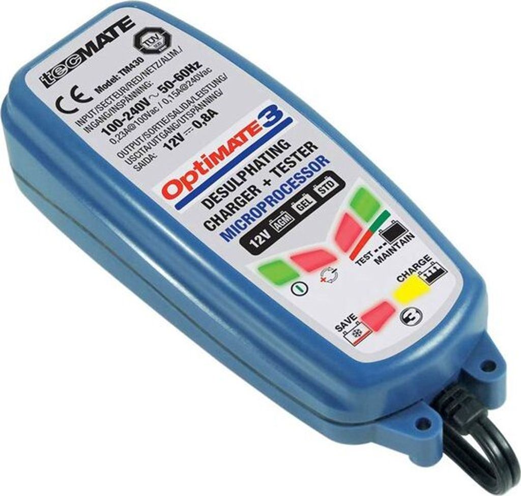 OPTIMATE OPTIMATE 3 (TM430), 12V, 0,8A, 7-stufiges Produktbild 12