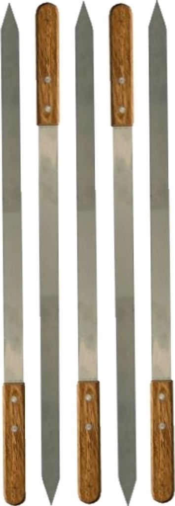 walexo Edelstahl Kebab Adana Grillspieße 600x23x2mm Produktbild 1