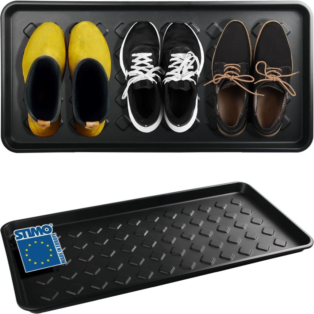 Schuhabtropfschale Schuhmatte 71,5 x 34,5 cm aus Kunststoff Produktbild 