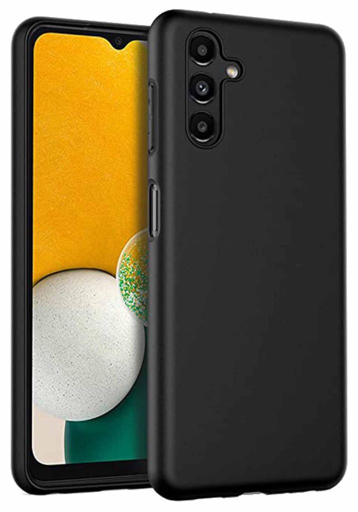 Étui de protection en silicone noir pour Samsung Galaxy A14 Image du produit 