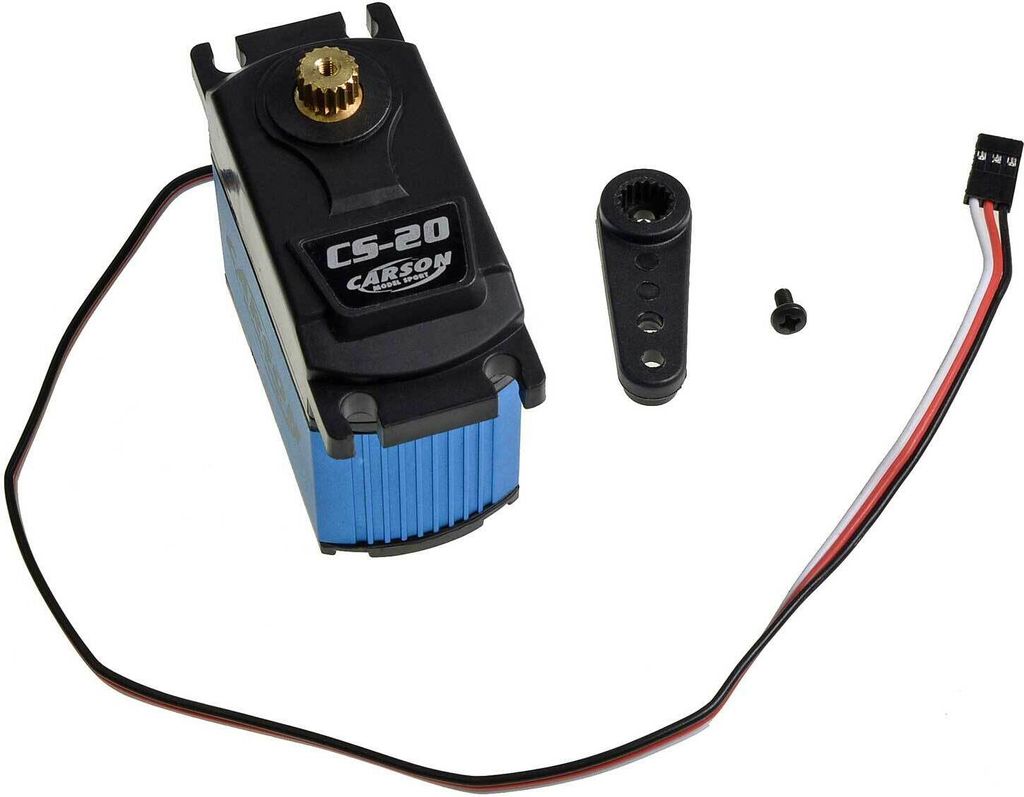 RC Servo CS-20 - 20 kg/JR-Stecker für Großmodelle Metallgetriebe