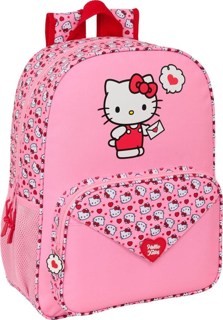 Schulrucksack Hello Kitty Rosa 33 x 42 x 14 cm