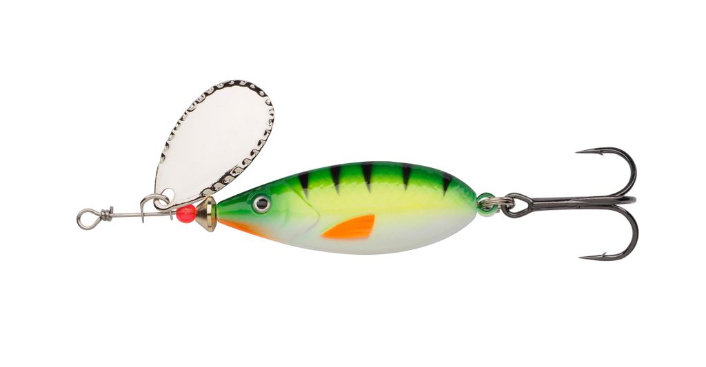 Abu Garcia Droppen Maxi Spinner 7,5cm Farbe Green Perch