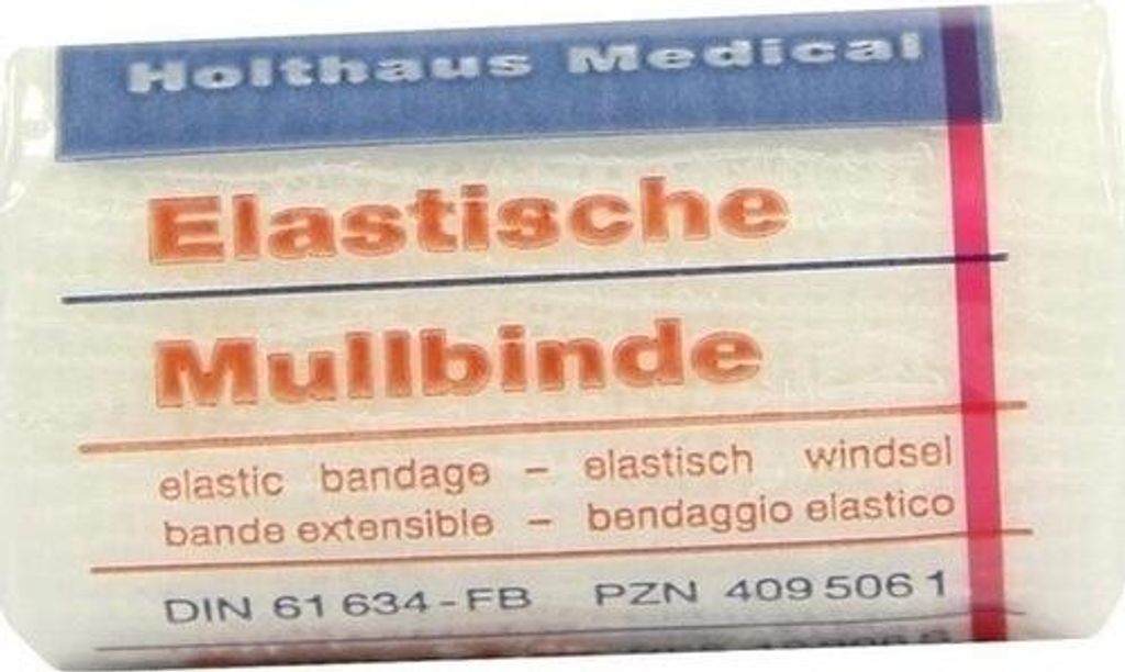Mullbinden elastisch 6 cmx4 m 1 St