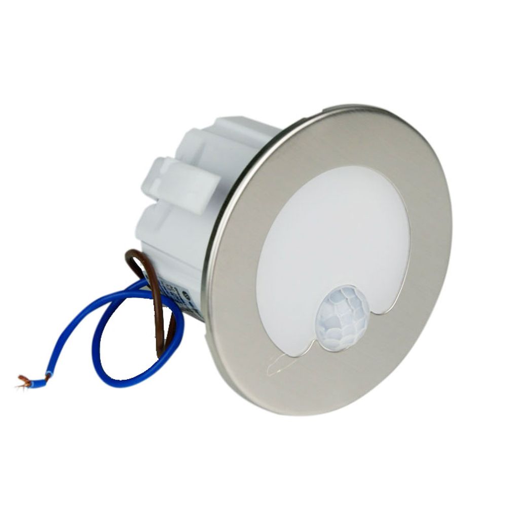Svietidlo pozičné LED DPM YCB178S-PIR 1,2W/4000K strieborné Obrázok produktu 