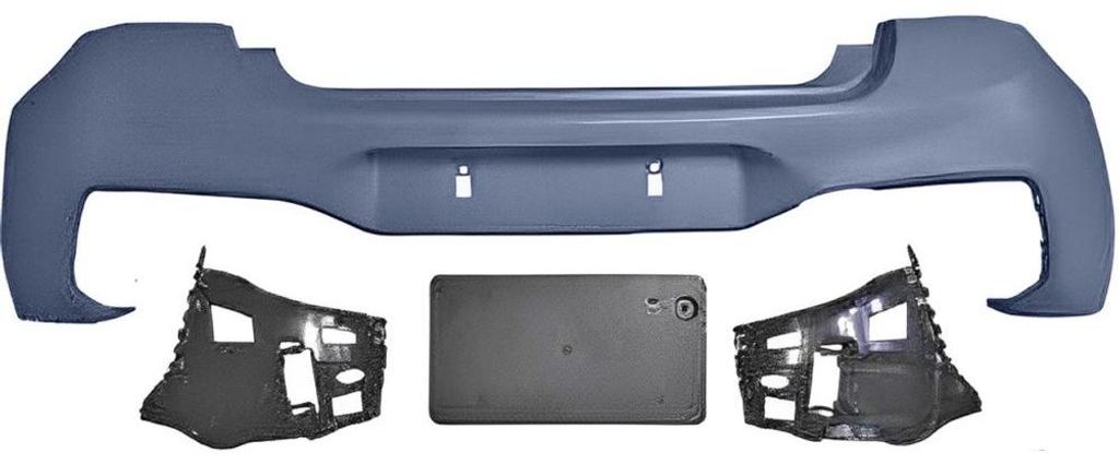 DIEDERICHS 1281454 Stoßstange hinten für BMW 1 (F20) 2015-2019
