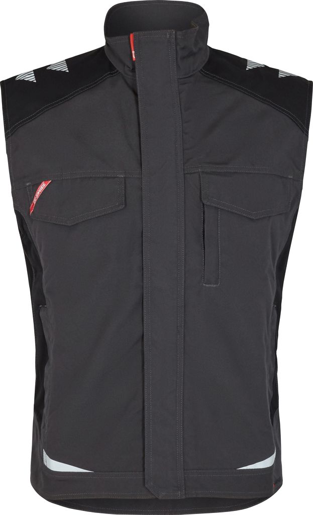 F. Engel Galaxy Serviceweste, Anthrazitgrau/Schwarz, Gr. 5XL
