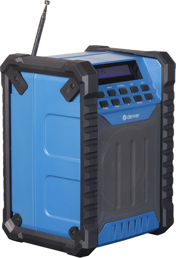 Denver WRD-60 Baustellenradio mit DAB+ und FM, Bluetooth, Produktbild 