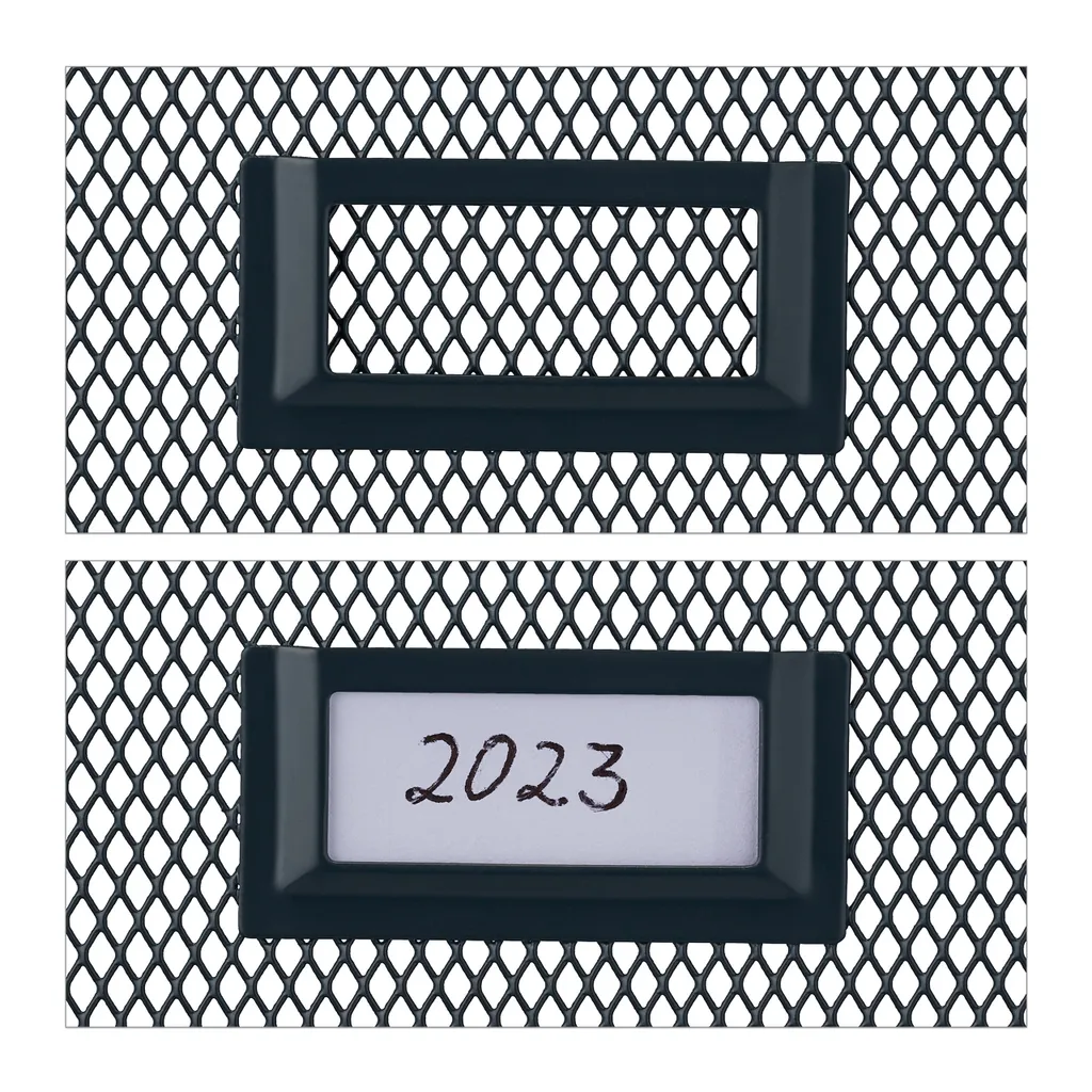 Porte-documents A4 en Mesh avec Structure Stable Lot de 2 Unités - 6