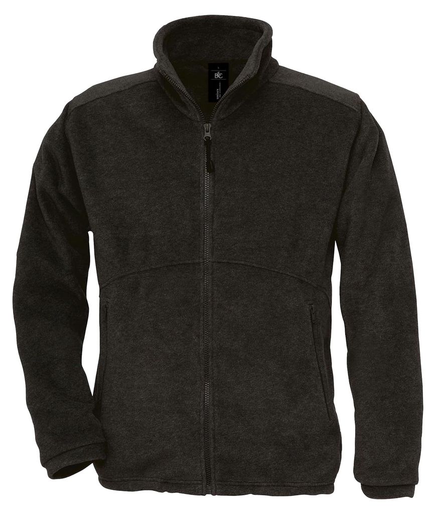 B&C - "Icewalker+" Fleecejacke für Herren/Damen Uni LT1419 (XL) (Schwarz)