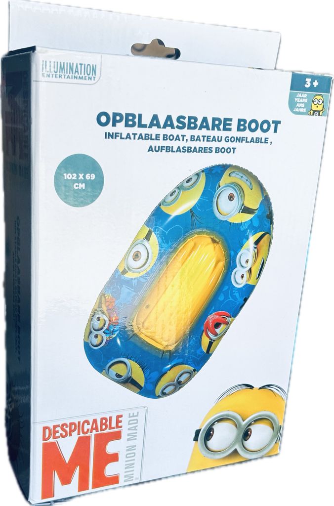 Minions Kinderboot Produktbild 