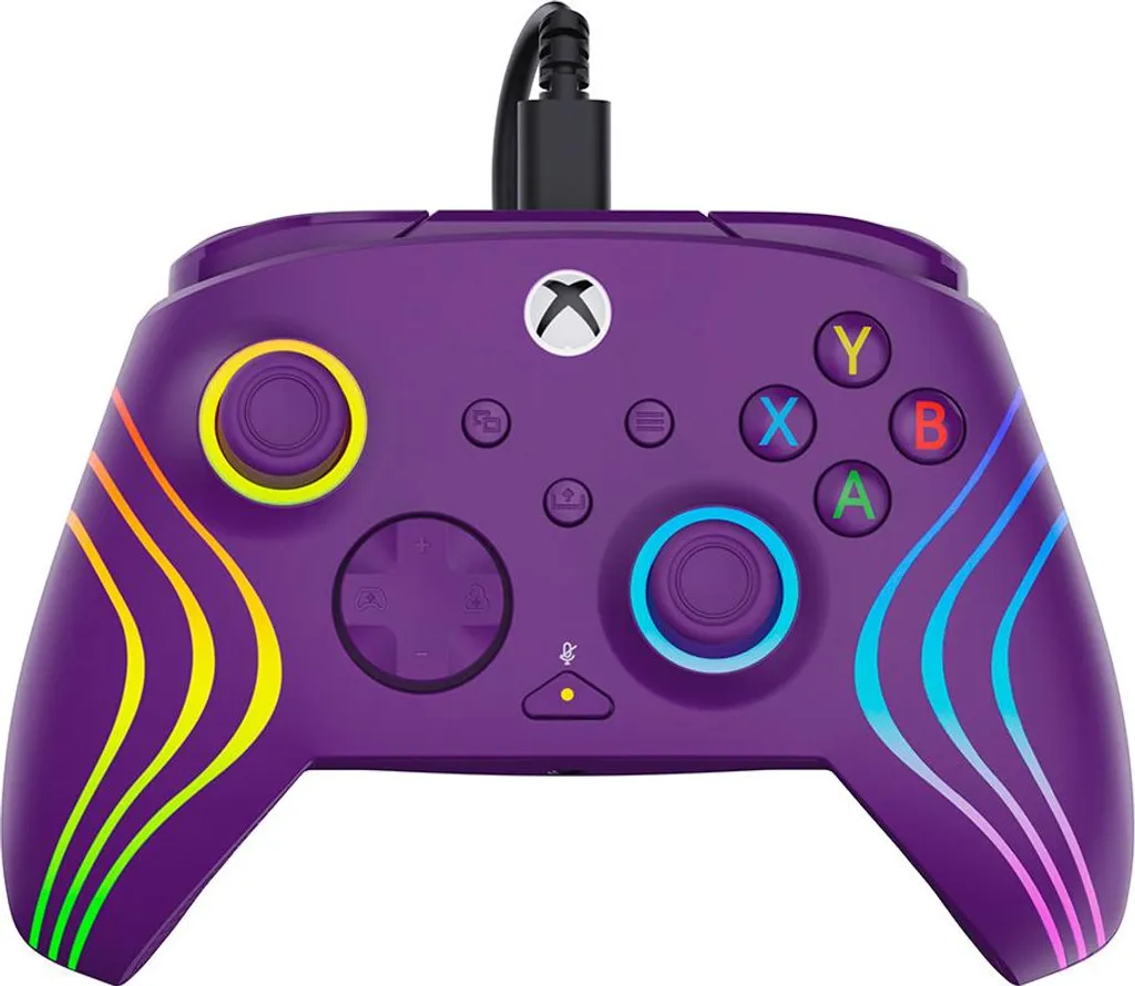 Controller Xbox Afterglow Wave - Design Trasparente e Luci RGB Dinamiche - 4