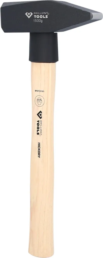 Marteau de serrurier haute robustesse 1500 g et manche en hickory - 2