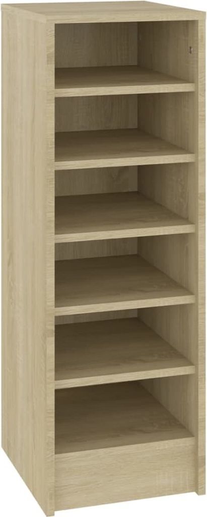 vidaXL Botník Sonoma dub 31,5x35x90 cm odvodený výrobok z Obrázok produktu 