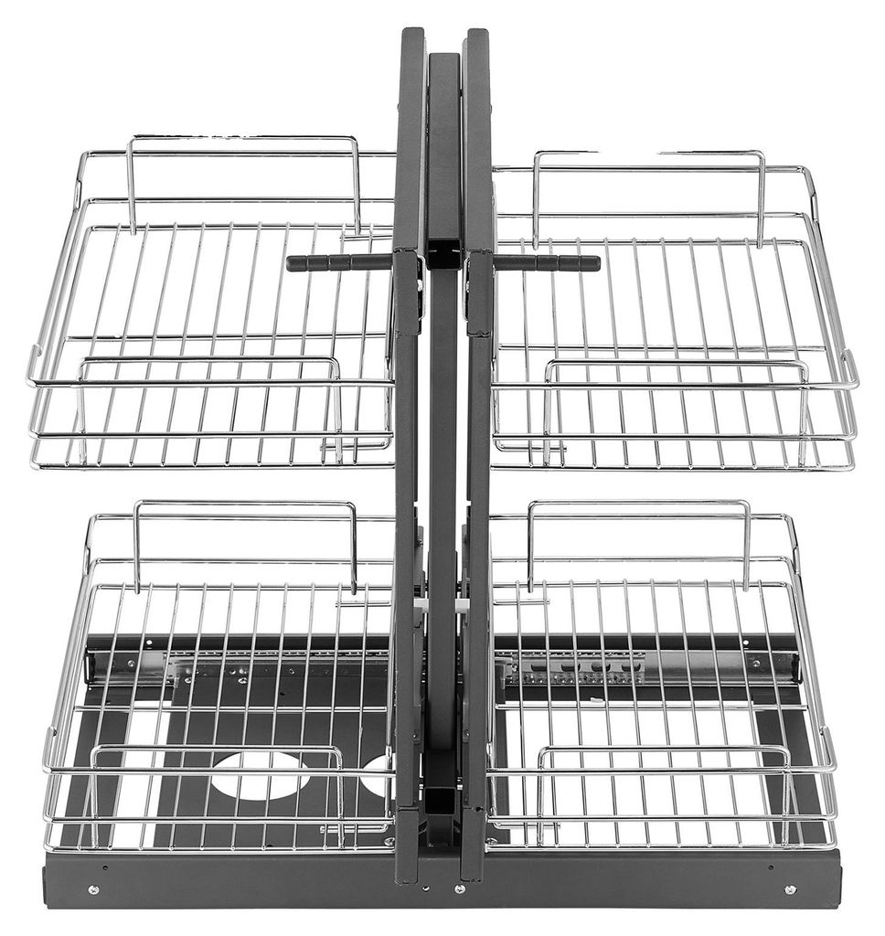 Organizador para armarios de cocina VEVOR con 2 niveles y 4 Imagen del producto 