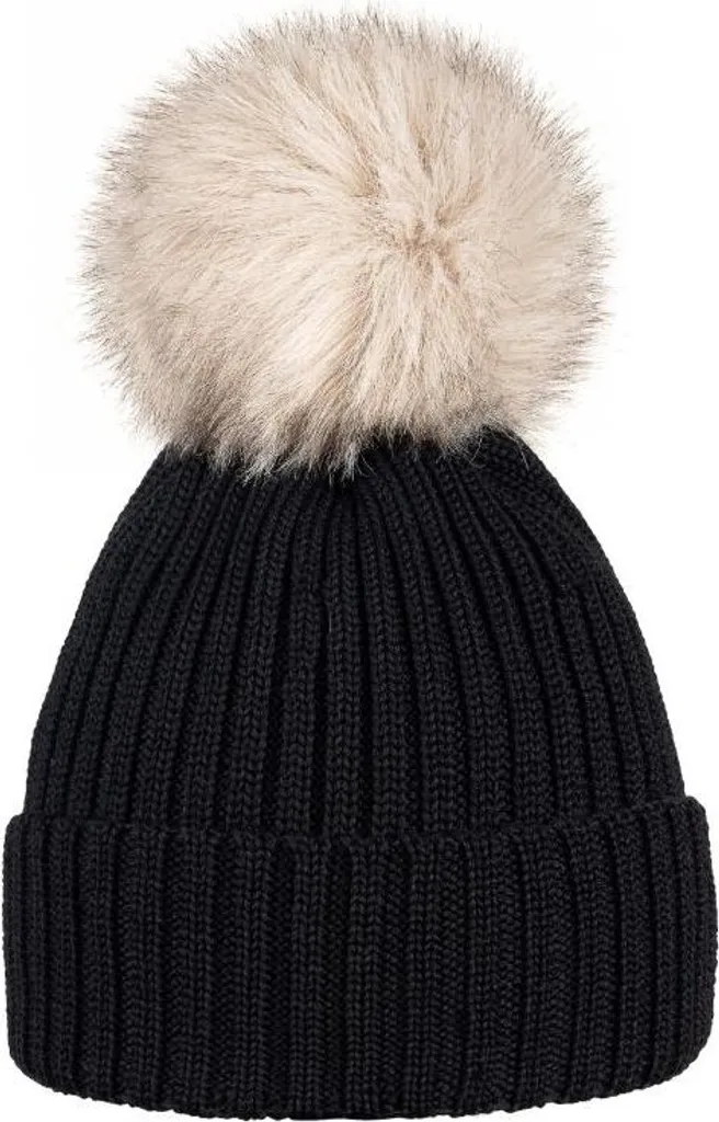 Berretto - 100% Lana OLLO - NERO