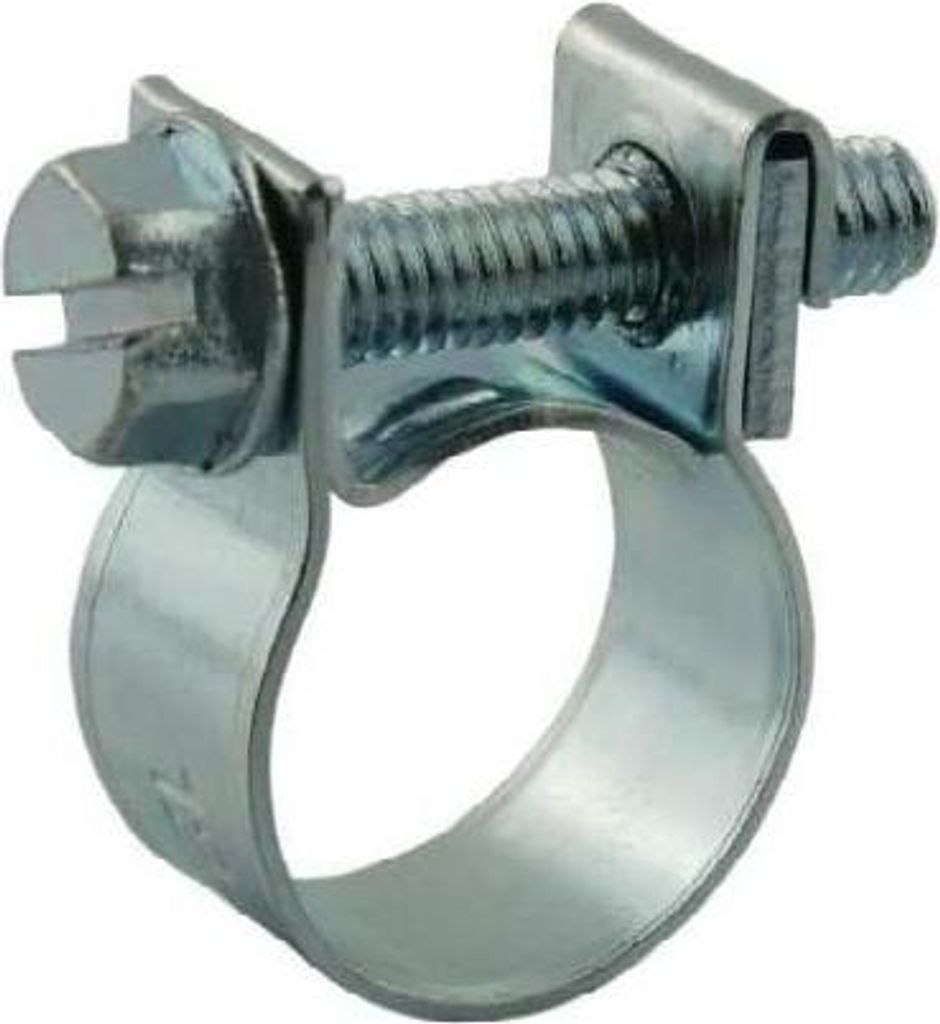 MINI Schlauchschelle W1, 9-11mm, galvanisch verzinkt