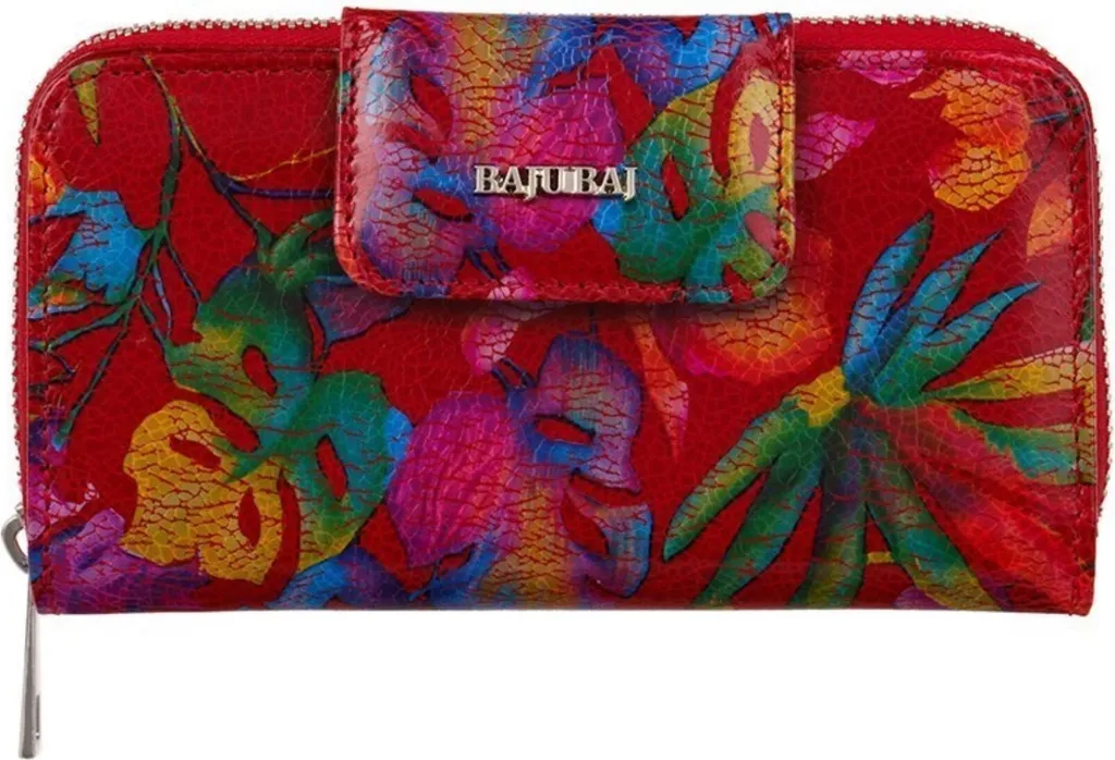 Portefeuille BajuBaj PD2006s116RFID en Cuir Noir avec Protection RFID