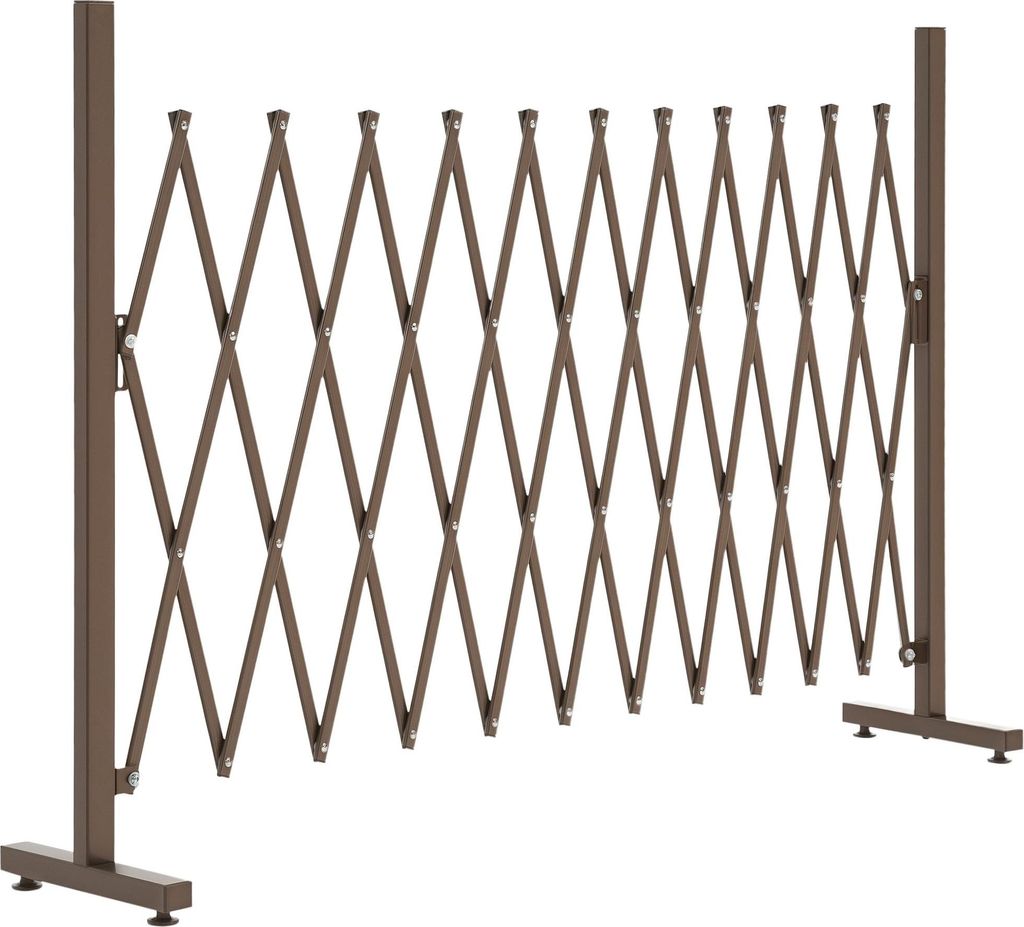 Outsunny Scherengitter Absperrgitter ausziehbar 35-300cm Produktbild 