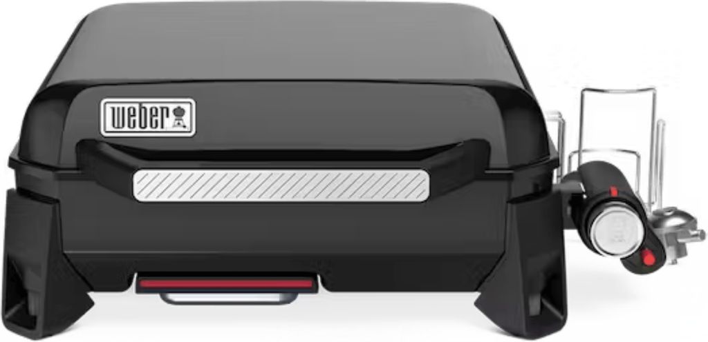 WEBER 1500207 Premium Gas-Grillplatte 43cm, bis 260 °C, Schwarz