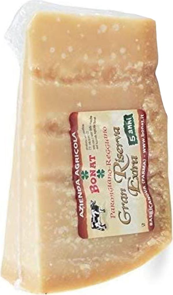 Azienda Agricola Bonat - Parmigiano Reggiano DOP - Gran Riserva - 5 Jahre gereift - 500 g