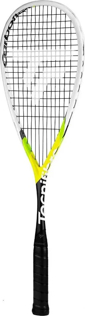 Raquette de Squash Haut de Gamme Tecnifibre 125 Airshaft Grise Pro