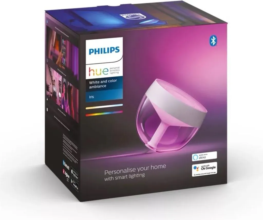 Lampe d'ambiance LED Philips Hue Iris Noire 570lm Connectée Bluetooth - 17