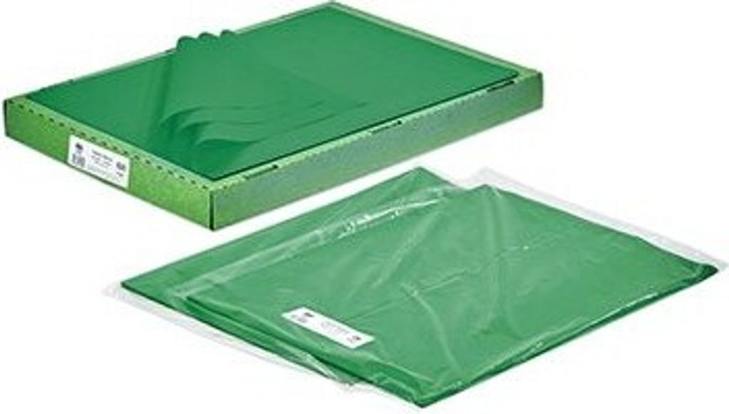 Seidenpapier 50x70cm 20g/qm dunkelgrün VE=26 Bogen