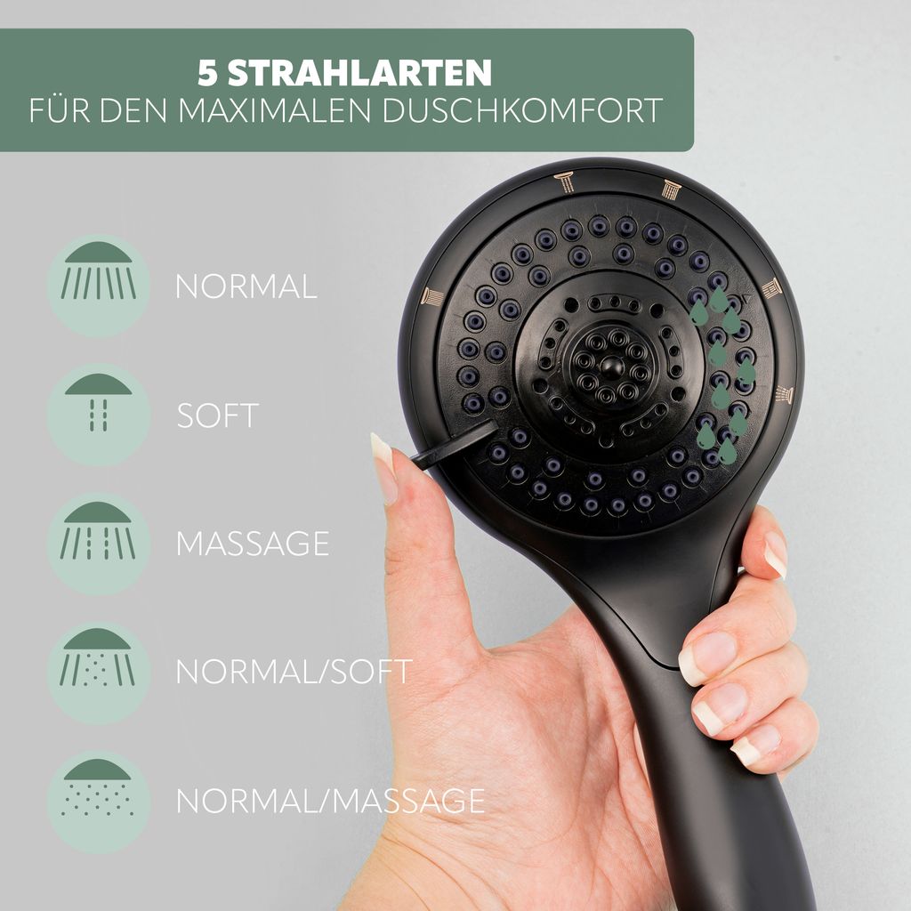 bremermann Brausestangenset, Brause, Brauseschlauch und Produktbild 6