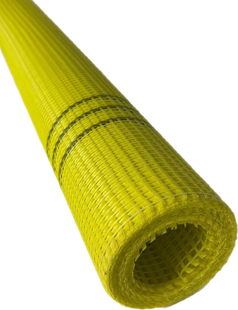 20 Rollen 165g/m² Armierungsgewebe 1000m² 5x5mm Gewebe Glasfasergewebe