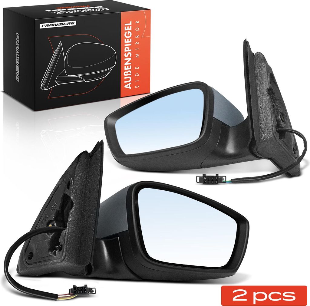 Frankberg 2x Außenspiegel Links Rechts für Seat Toledo Skoda