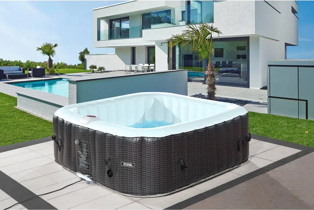Jacuzzi Gonflable Extérieur 6 Personnes - Modèle Nice PVC Résistant
