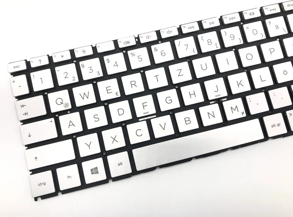 Clavier AZERTY argenté pour HP Pavilion 15-eg3755ng (8C499EA) Français